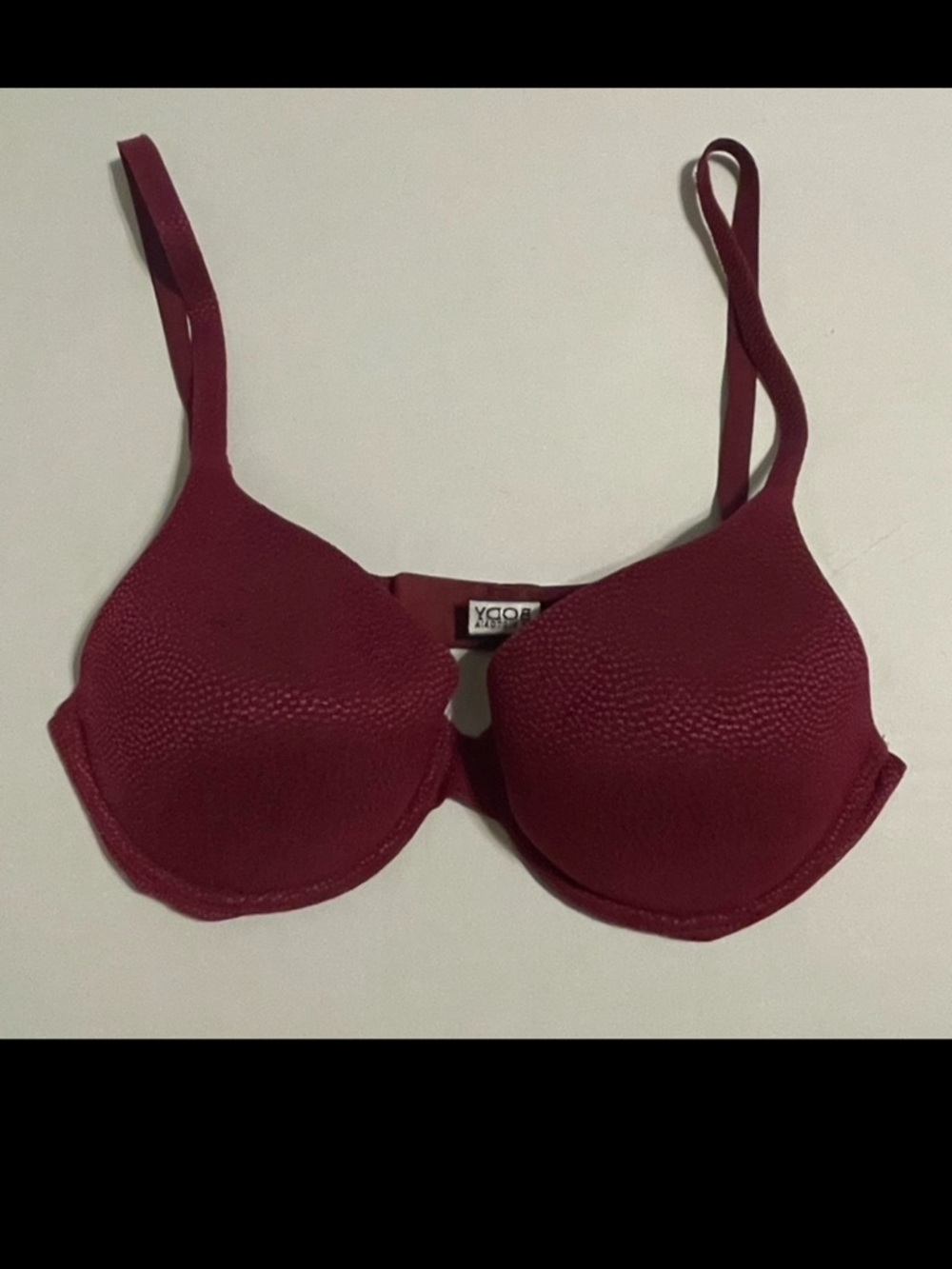 BODY by Victoria's Secret Padded Underwire Bra - Wine   Full coverage.